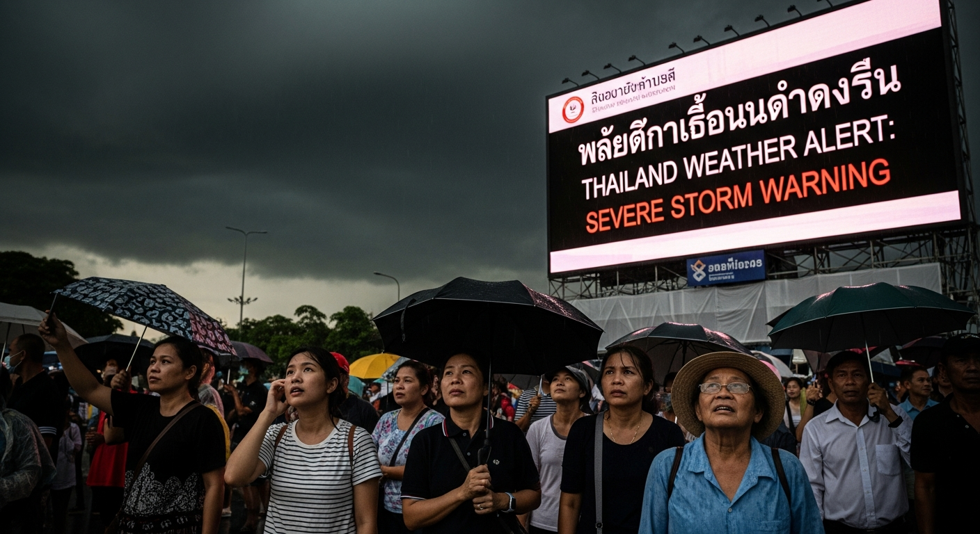 Погода в Таиланде: Жара и грозы в 30 провинциях, включая Бангкок