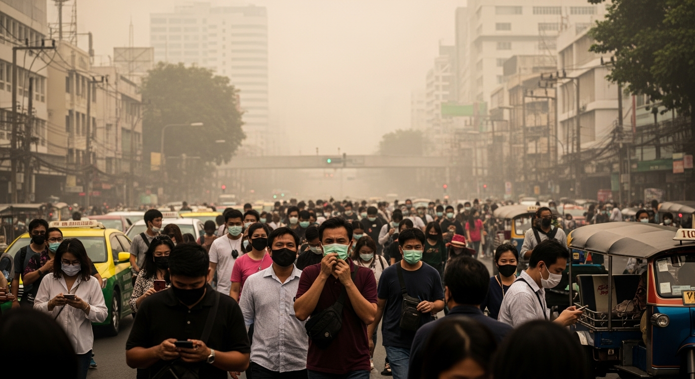 Бангкок: Как защитить кожу от городского загрязнения