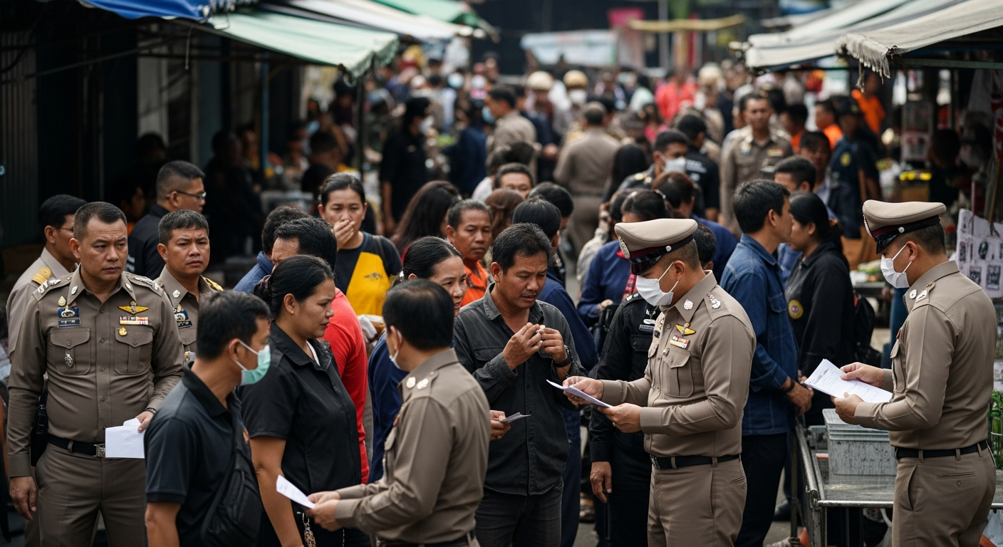 В Таиланде арестовано более 140 иностранцев за незаконную работу
