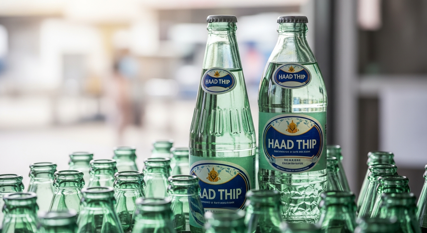 Haad Thip переходит на оборотную стеклянную тару для снижения рисков