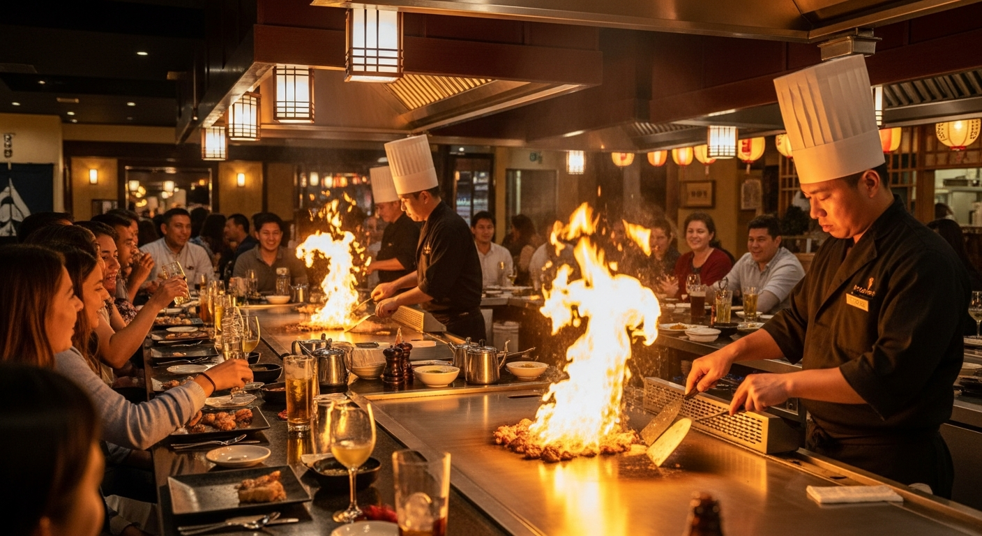 Hiori: Интимный опыт теппаньяки в Бангкоке