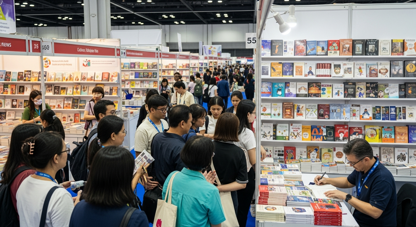 Книжная ярмарка в Бангкоке: более 10 миллионов книг и культурные выставки