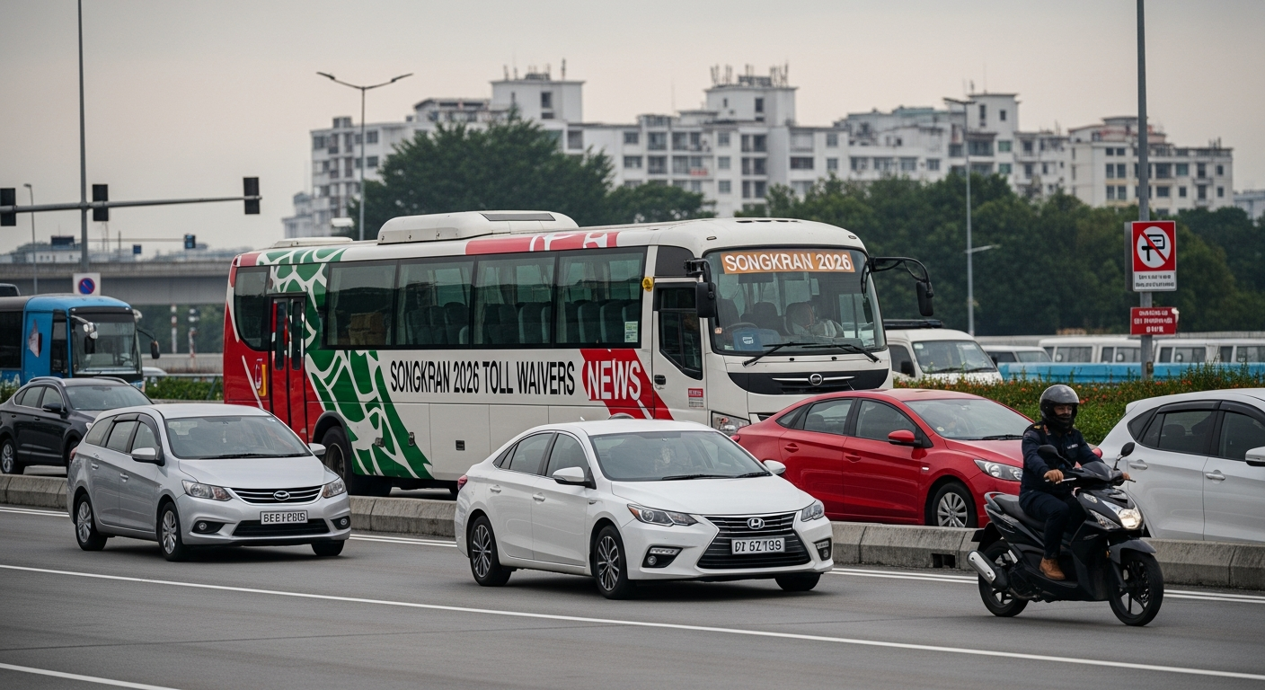 Таиланд отменяет плату за проезд по автомагистралям и скоростным дорогам на время Сонгкрана в 2026 году