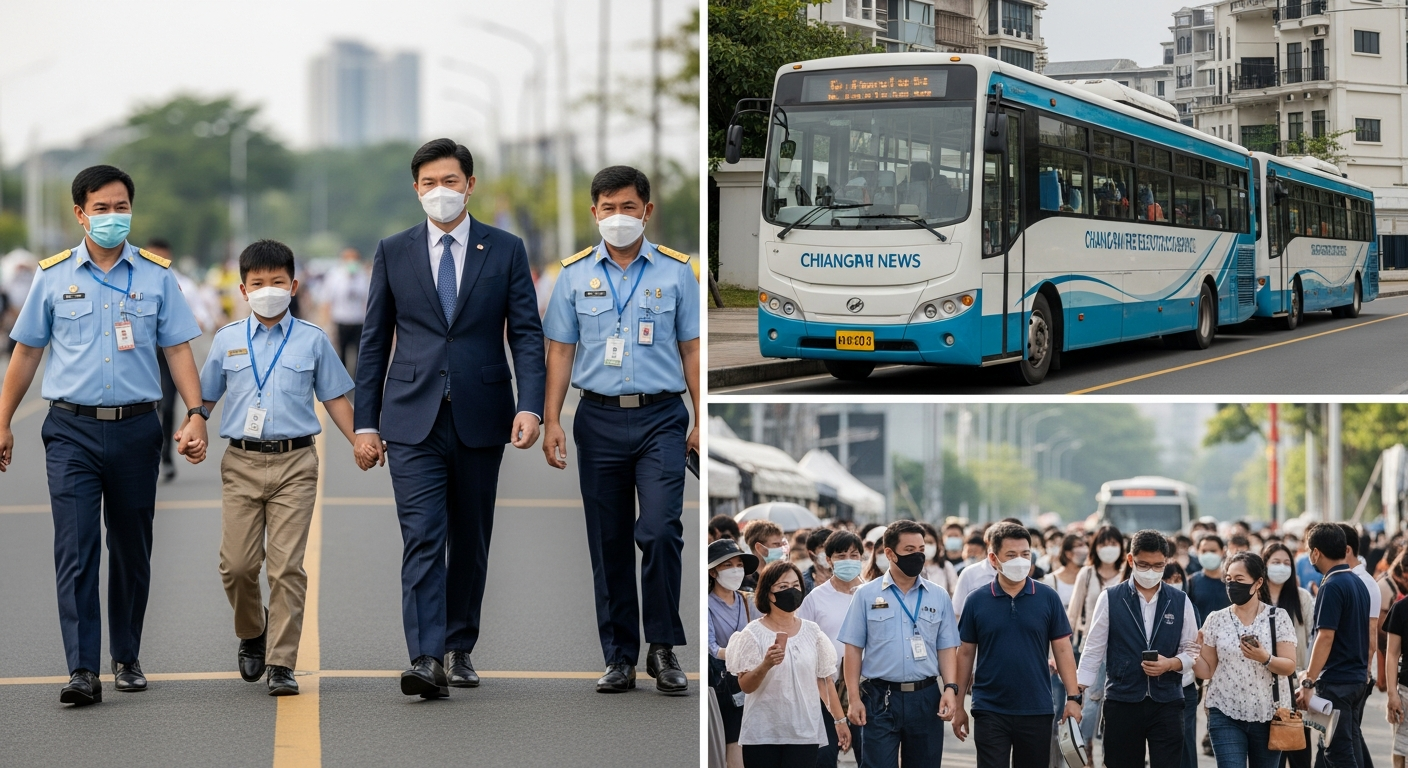 Бесплатные электробусы в Чианграе: новая инициатива для жителей и туристов