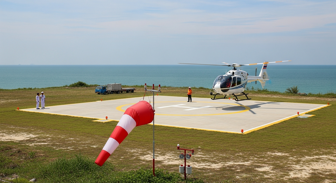 Новая вертолетная площадка на Ко Чанге улучшит экстренную медицинскую помощь