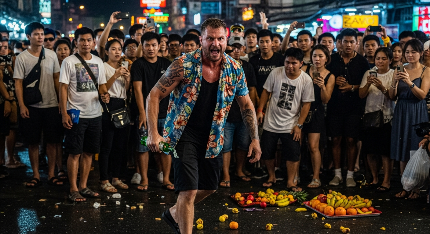 Иностранца задержали в Паттайе после нападения на улице