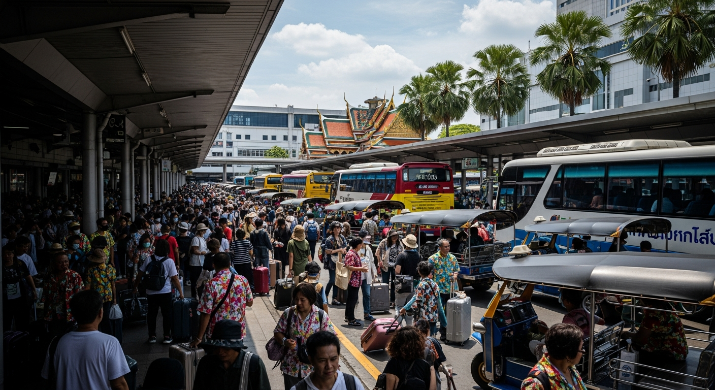 Таиланд снижает цены на авиабилеты и увеличивает пропускную способность железных дорог к празднику Сонгкран