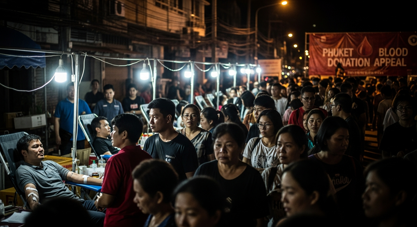 Срочный призыв о донорской крови O-отрицательной группы на Пхукете