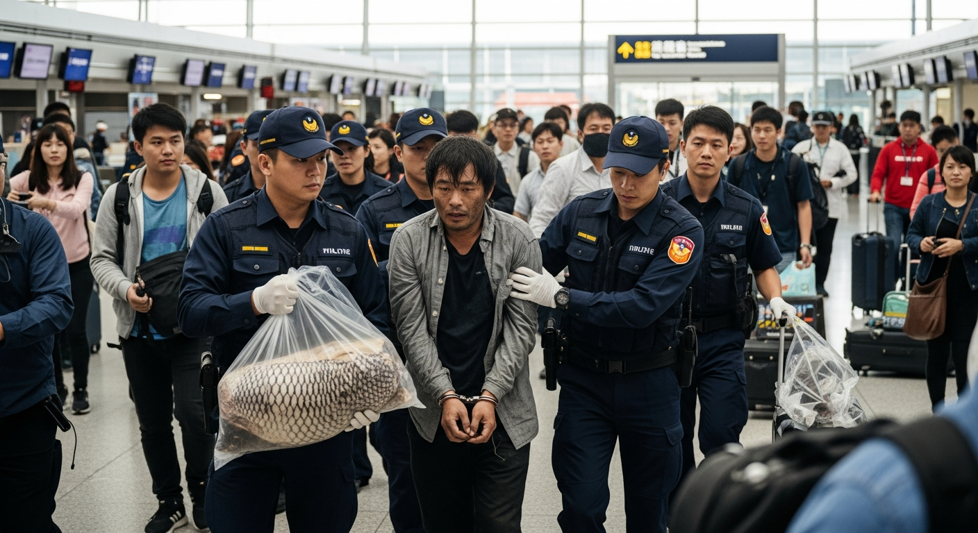 Двое тайваньцев задержаны в аэропорту Бангкока за попытку контрабанды диких животных