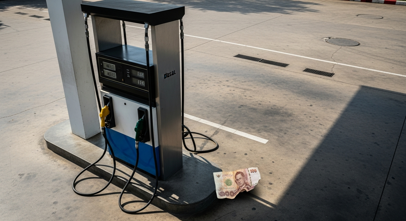 Цены на дизельное топливо в Таиланде вырастут еще на 2,80 бата/литр