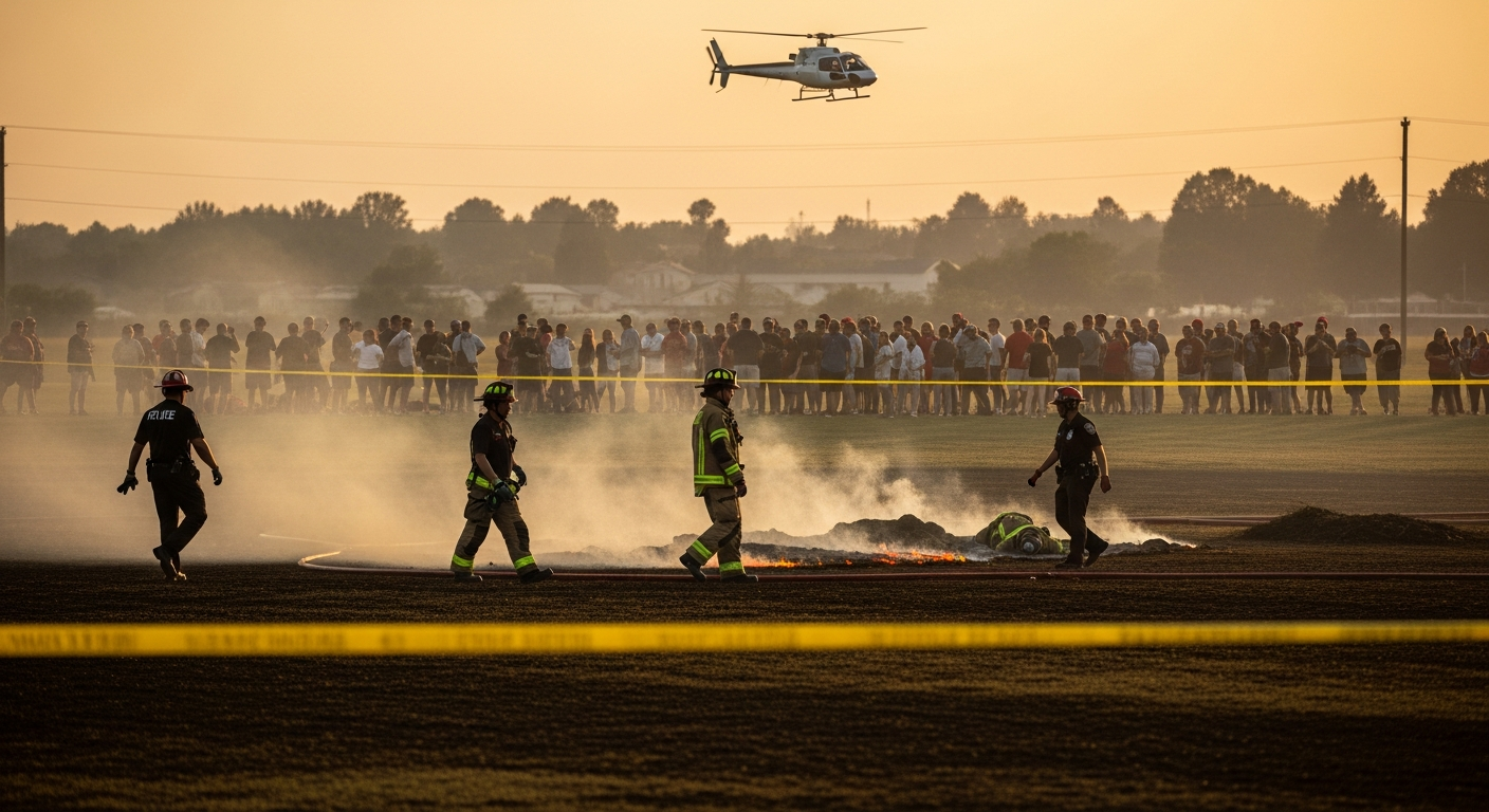 Пожарные обнаружили обгоревший труп при тушении травы в Камфаенг-Пете