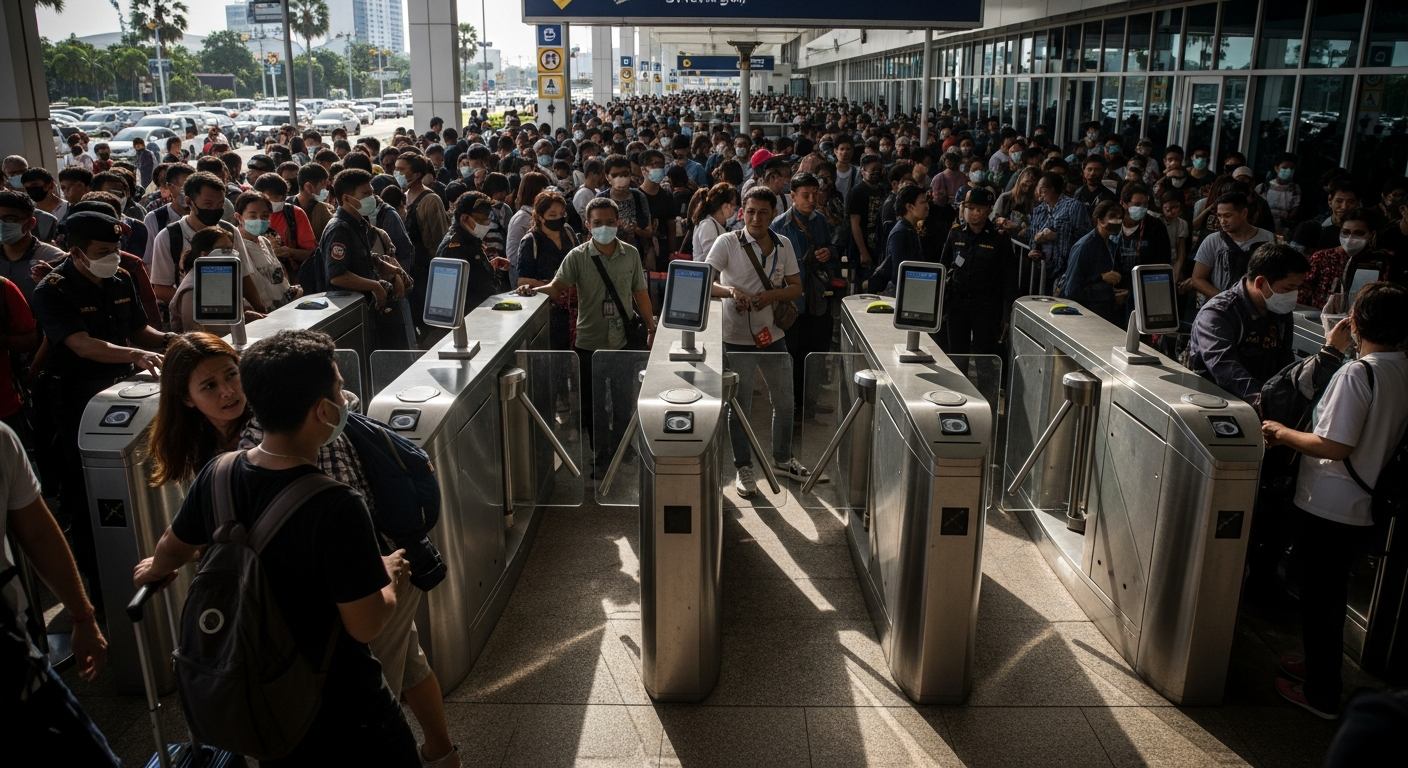 На Пхукете туристов избавят от очередей в аэропорту с помощью «умных» гейтов