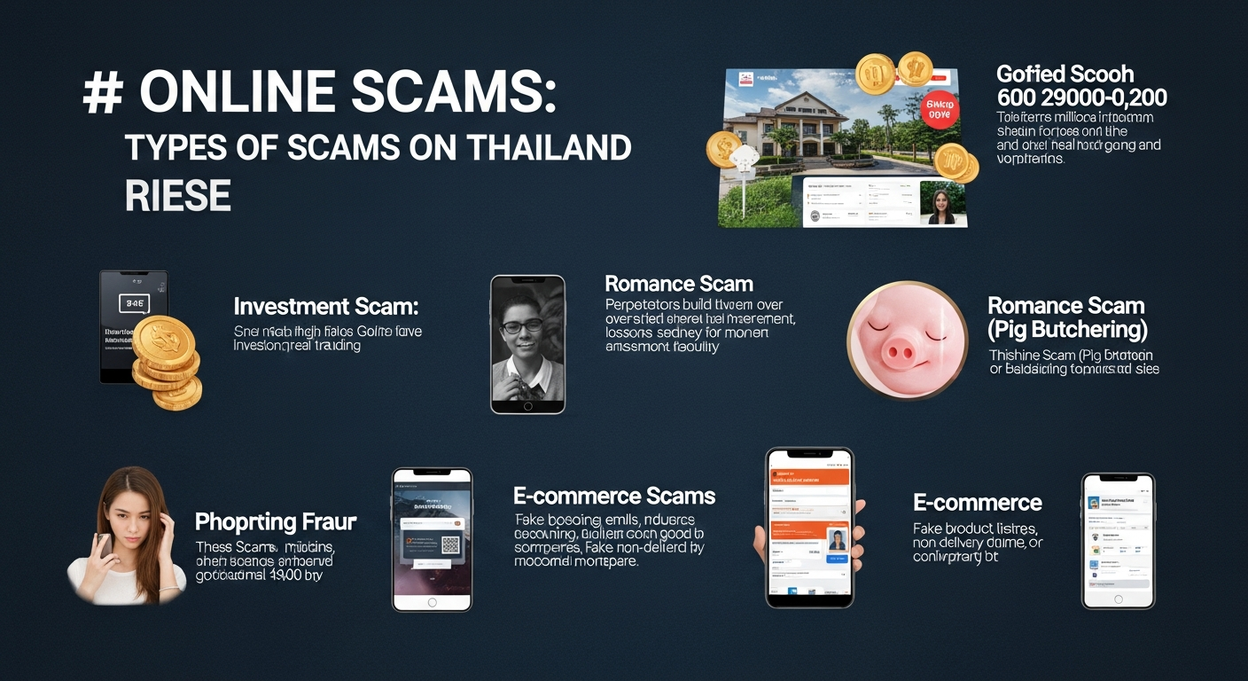 В Таиланде растет число онлайн-мошенничеств, нацеленных на мелких жертв