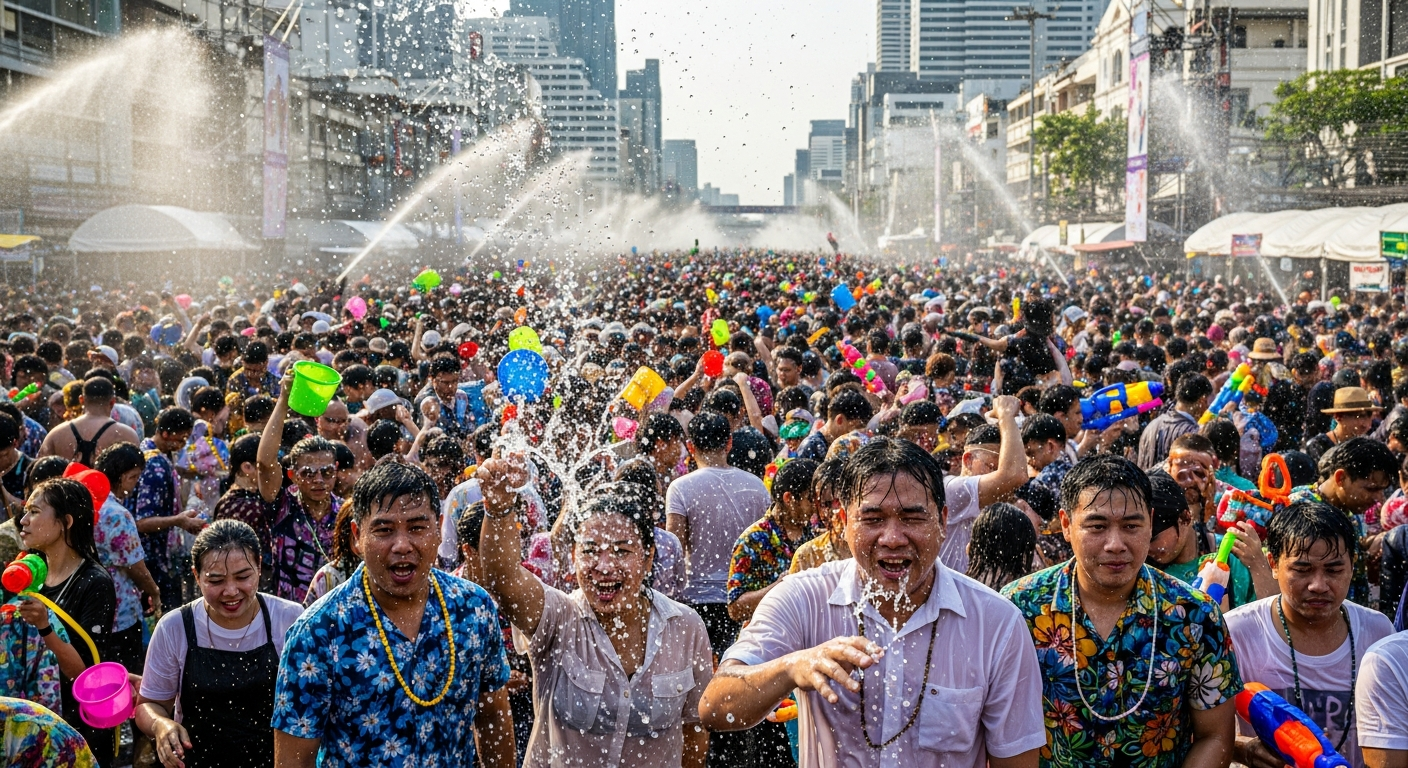 В Бангкоке Сонгкран пройдет без алкоголя и закончится в 22:00