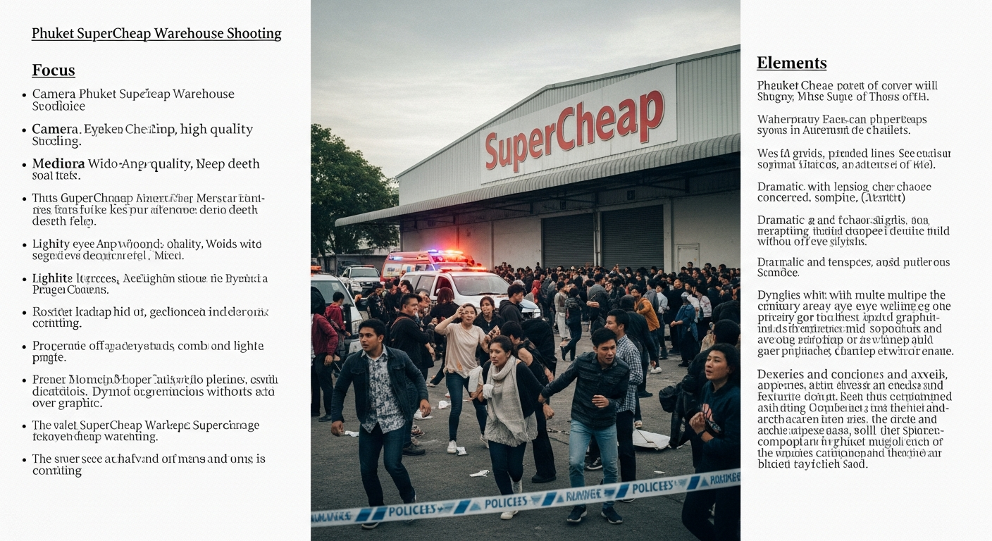 Стрельба на складе SuperCheap на Пхукете: ранен мужчина