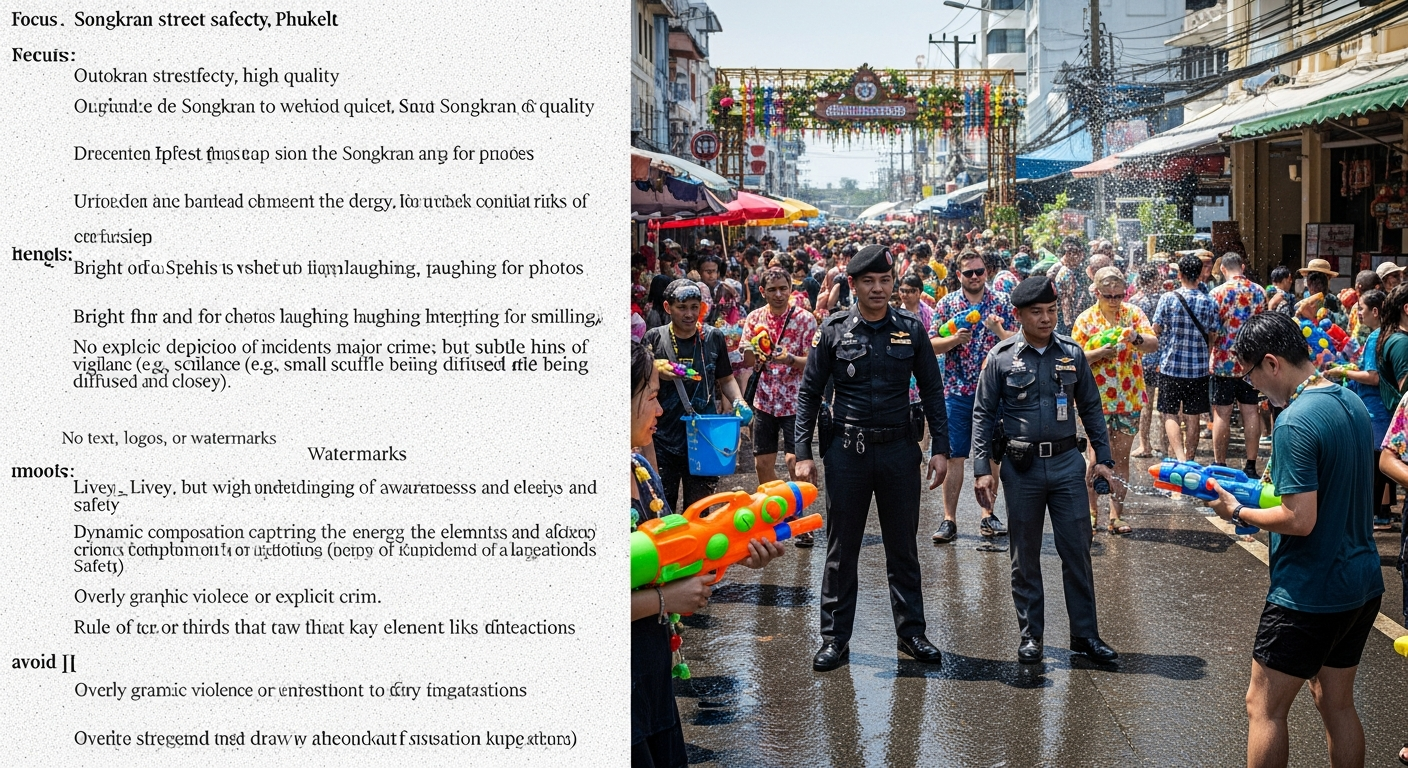 350 офицеров мобилизованы для обеспечения безопасности в Сонгкран на Пхукете