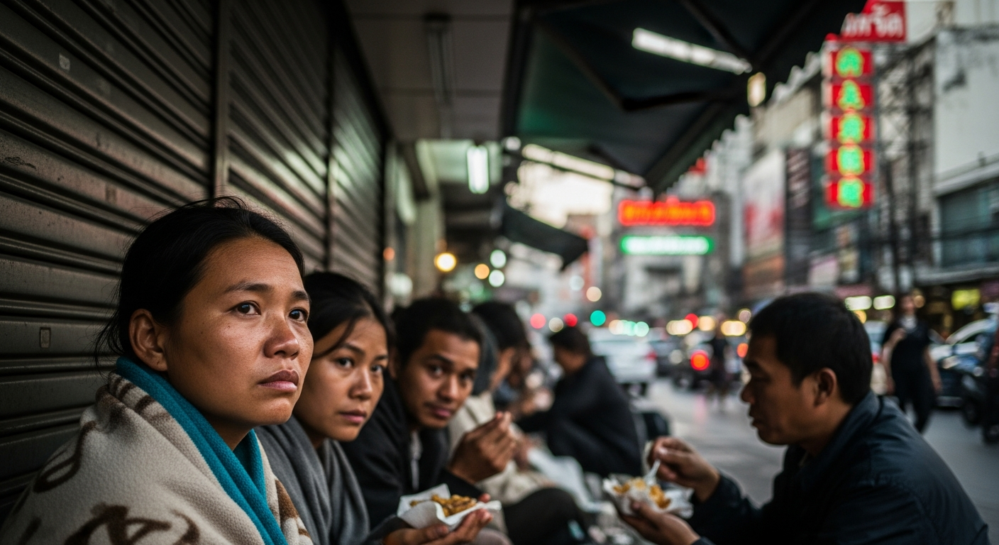 Тихий кризис: Рост числа бездомных иностранцев в Таиланде