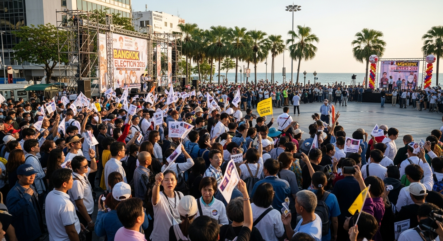 Выборы мэра Бангкока и Паттайи назначены на 28 июня 2025 года