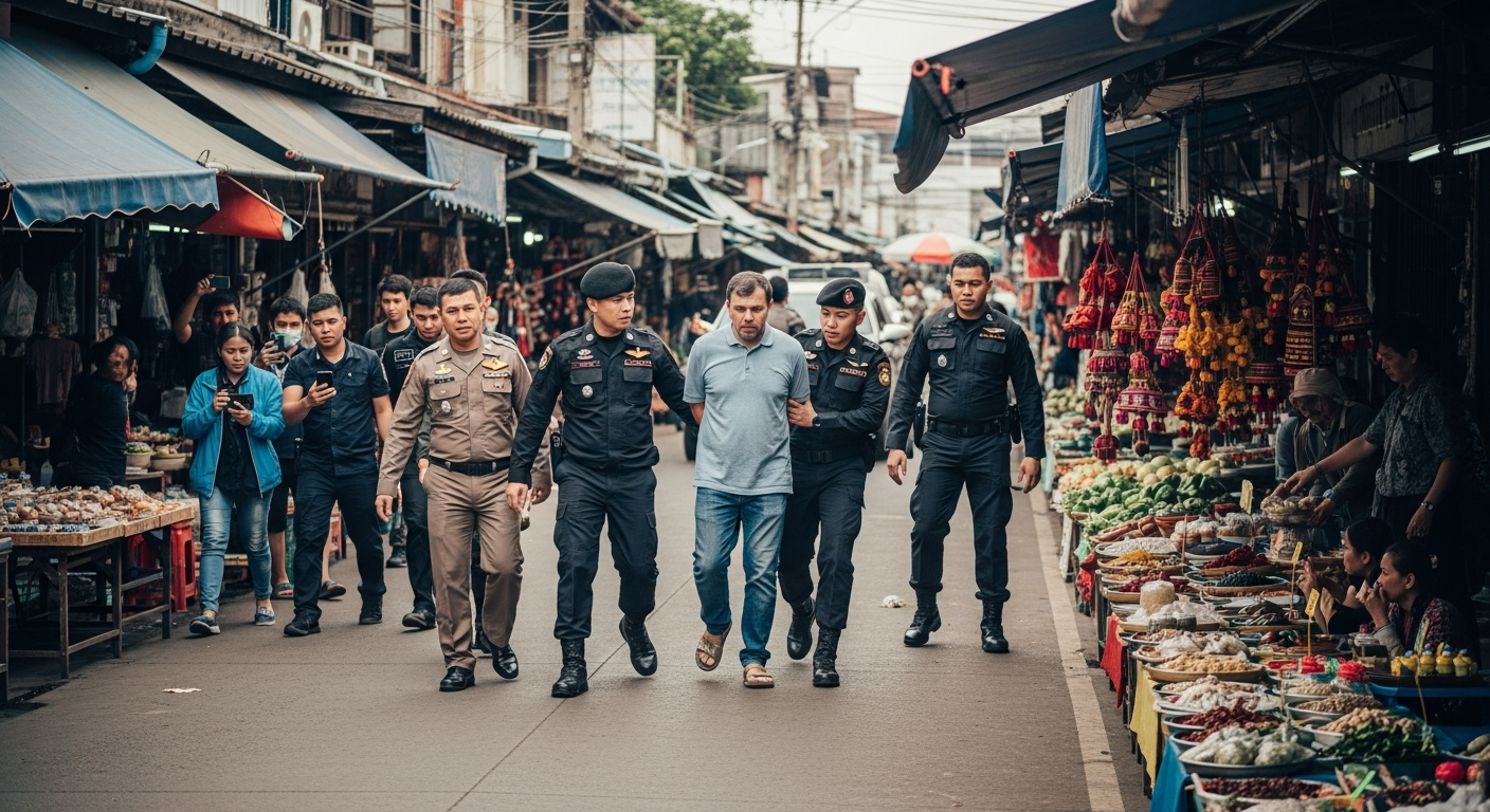 В Чианграе задержан беглец, связанный с международной наркоторговлей
