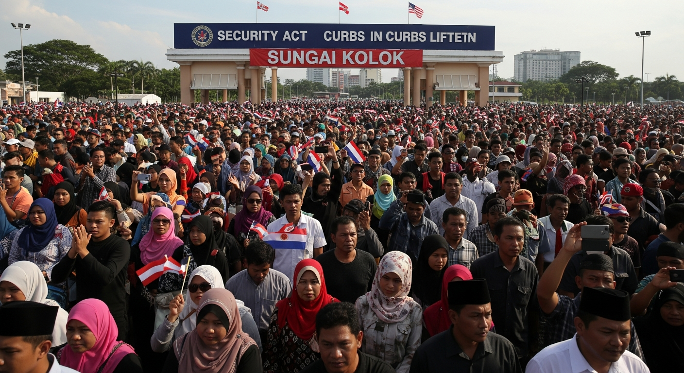 В Сунгай Колоке сняты ограничения, введенные по закону о внутренней безопасности