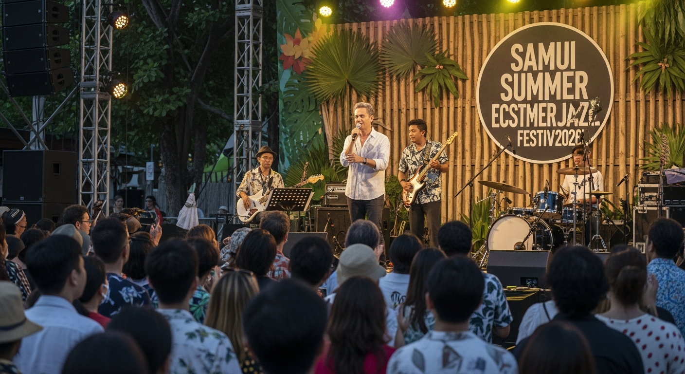 Джазовый фестиваль Samui Summer Jazz возвращается в 2026 году