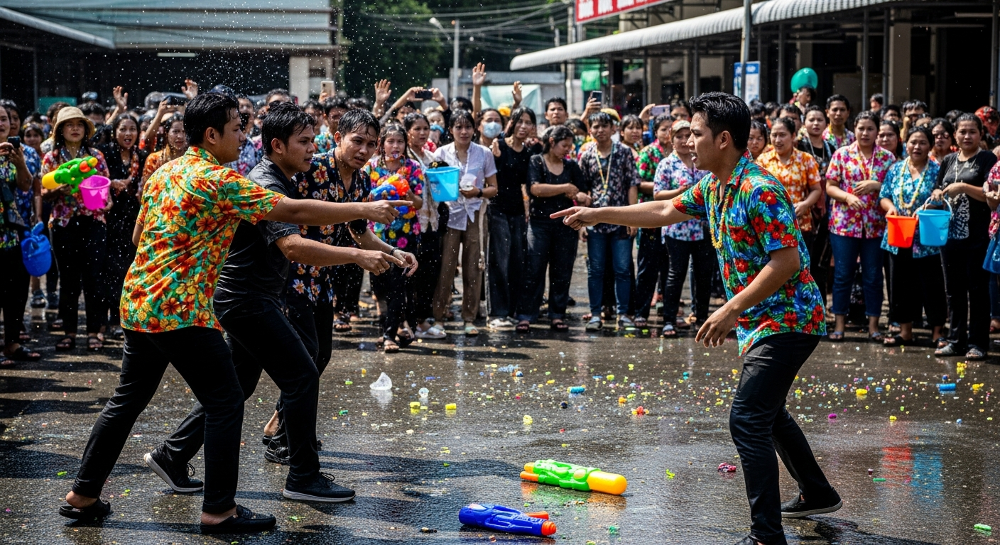 Празднование Сонгкрана в Таиланде омрачилось насилием