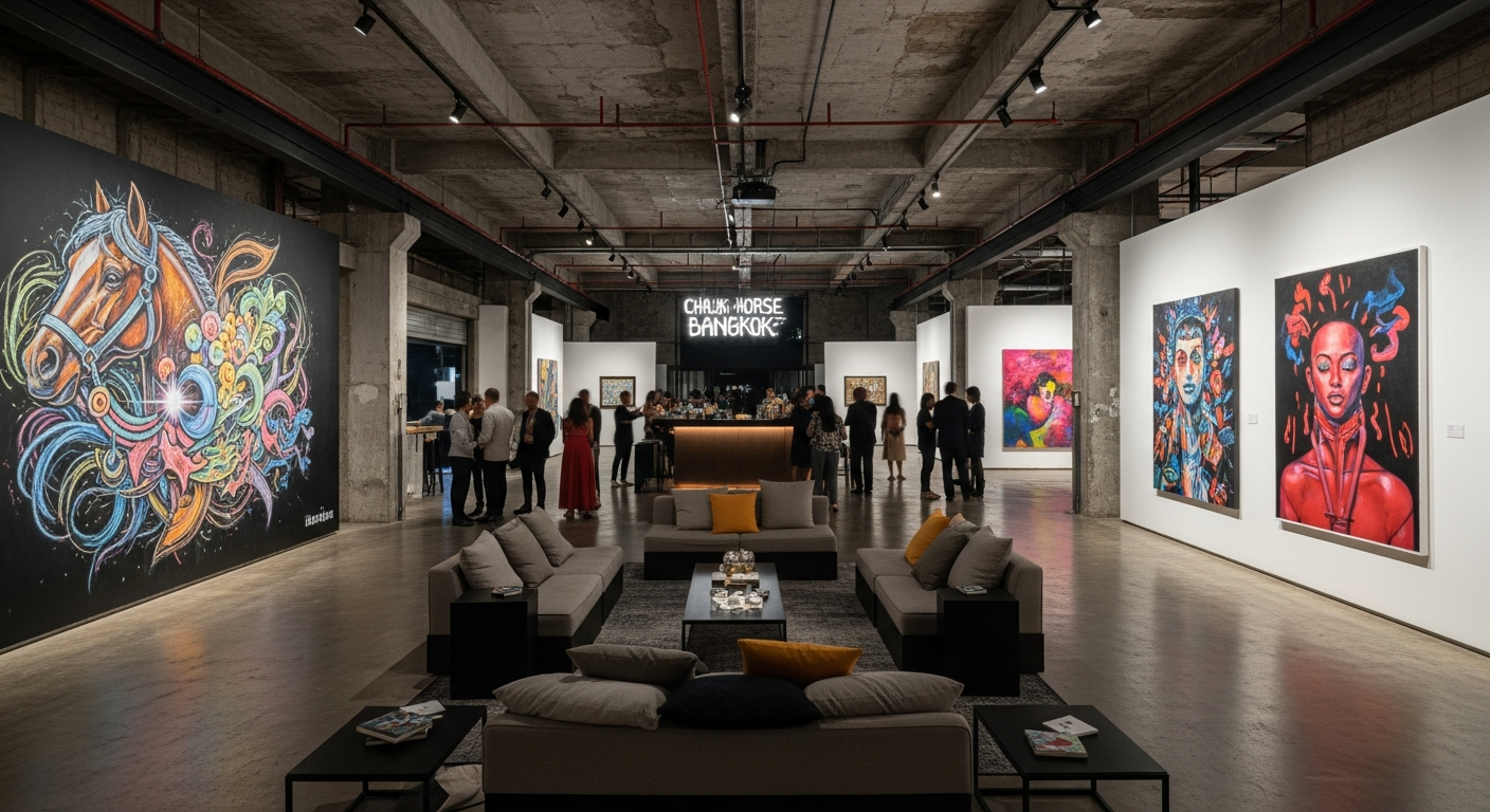 Австралийская галерея Chalk Horse открывает новое арт-пространство в Бангкоке