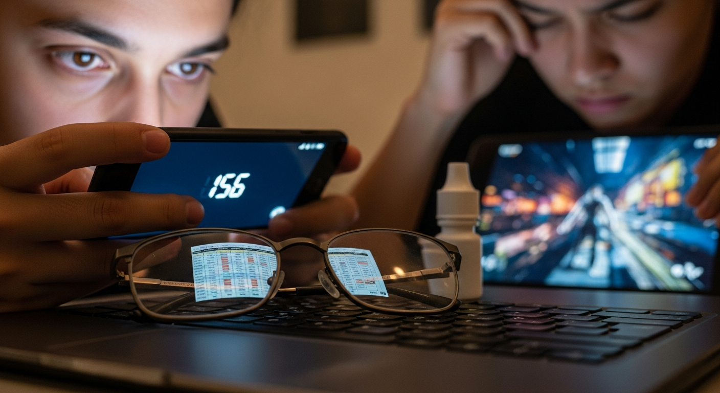 Использование смартфонов и планшетов может привести к острому косоглазию у детей и подростков