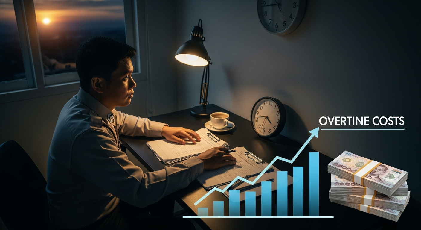 Охранники в Таиланде получат доплату за сверхурочную работу