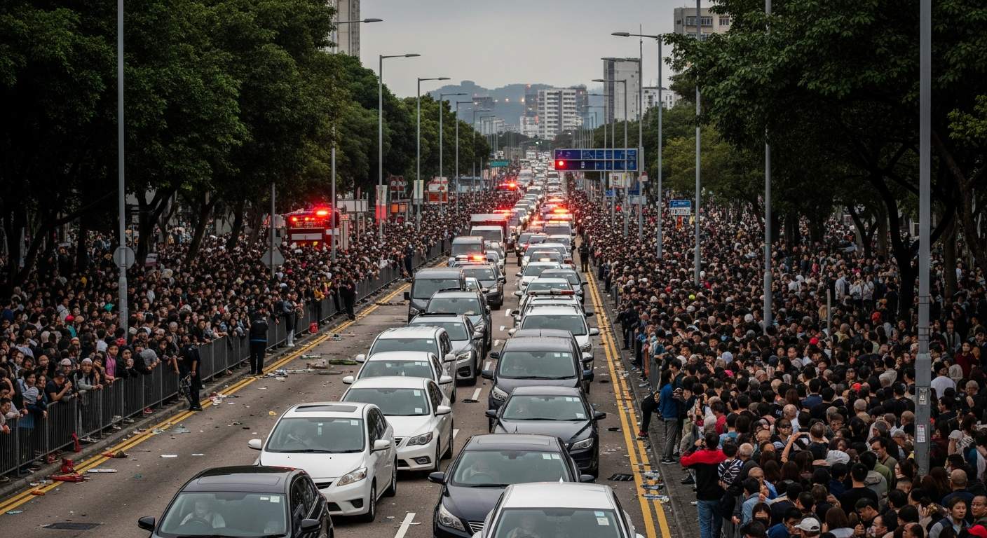 Пробки в Банг Саен из-за фестиваля Ван Лай