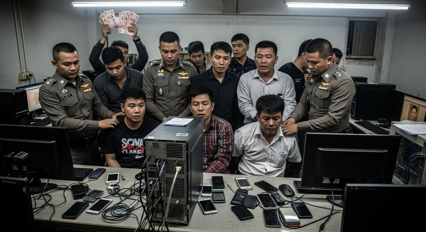 19 граждан Китая арестованы в Бангкоке по делу об онлайн-казино