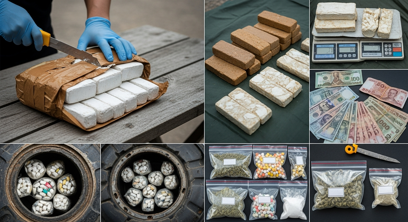 Военные столкнулись с контрабандистами, изъято 92 кг метамфетамина