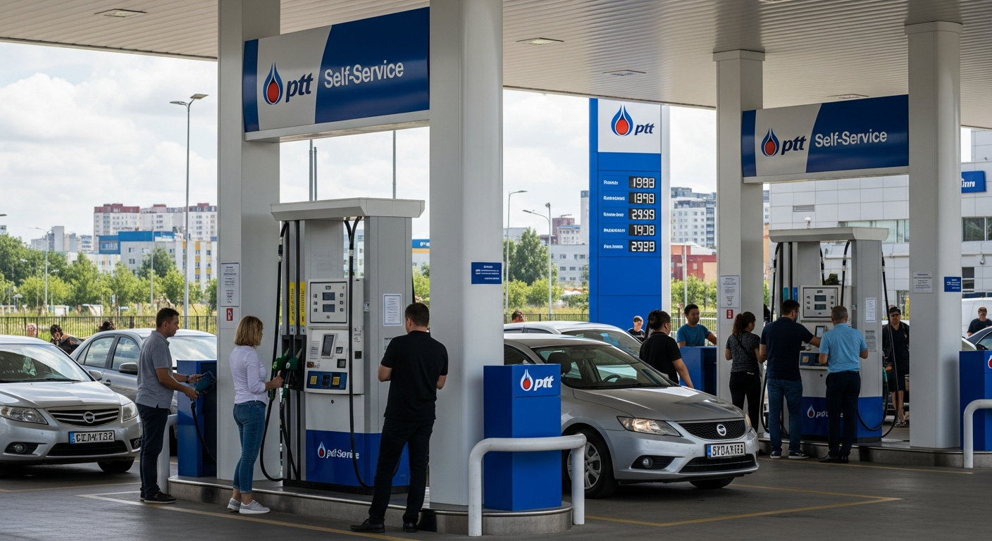 OR запускает пилотный проект самообслуживания на АЗС PTT