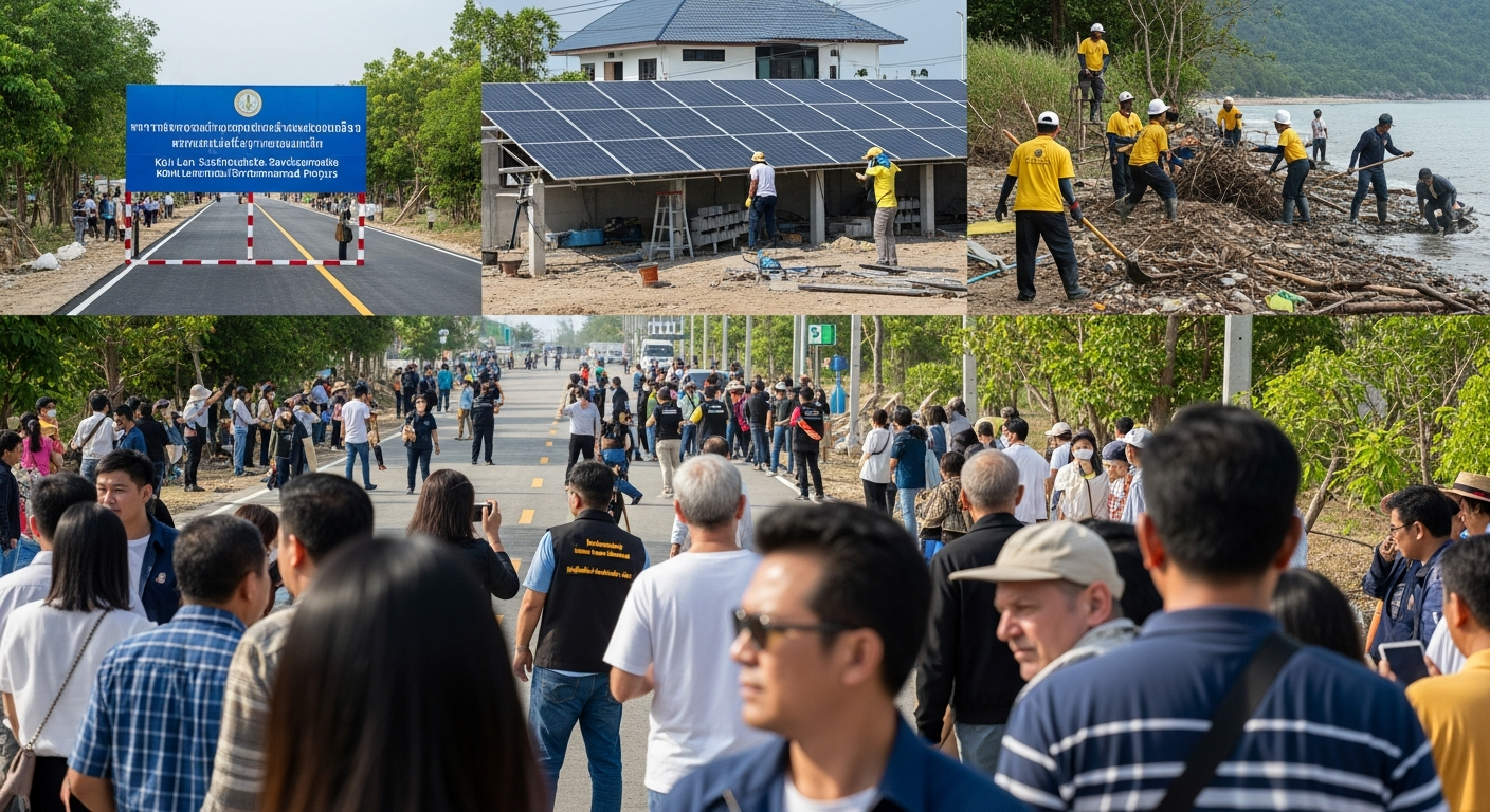 Паттайя модернизирует Ко Лан: улучшение инфраструктуры и экологии