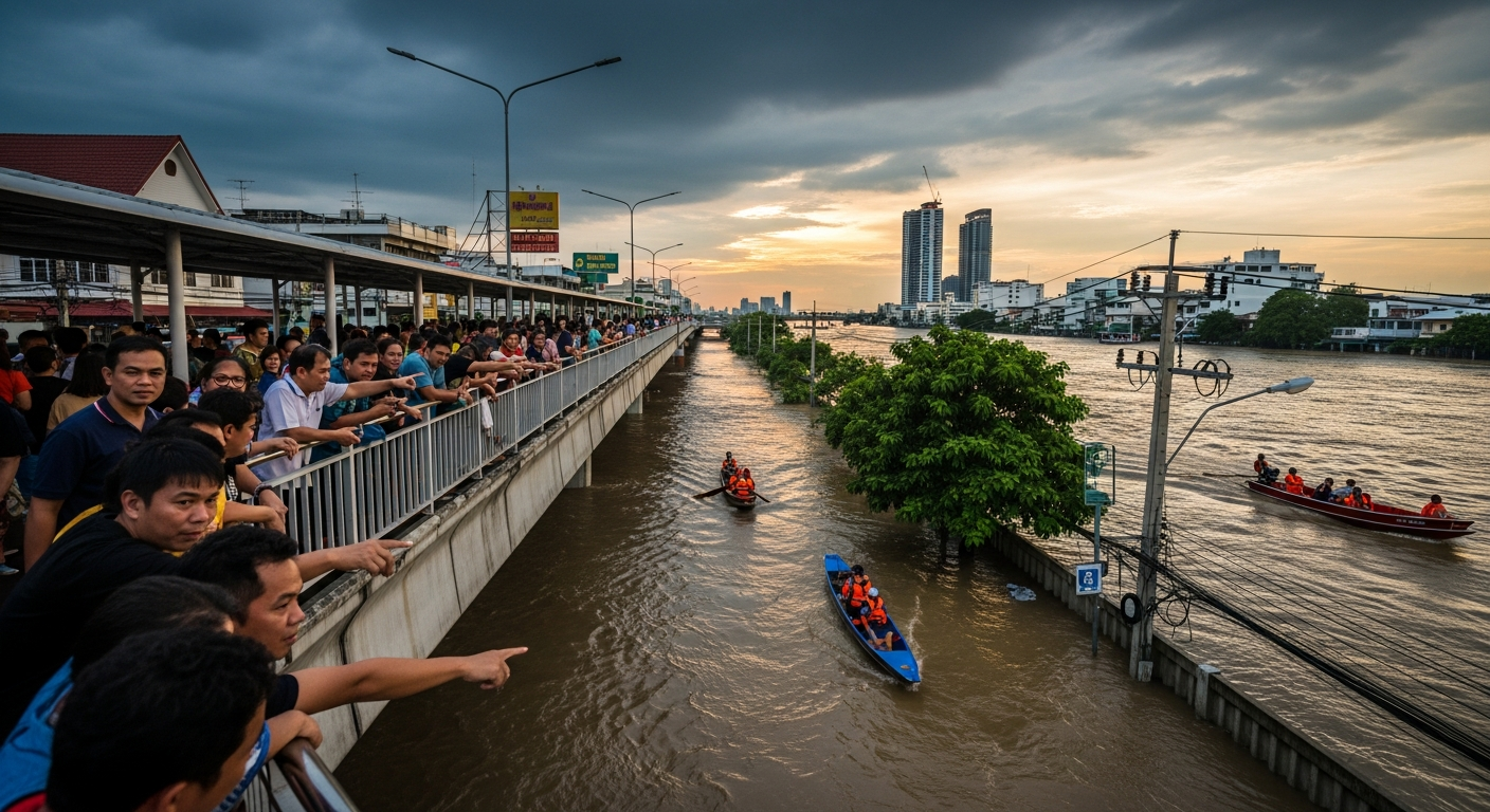 Предупреждение о высоком приливе в Бангкоке: возможны подтопления