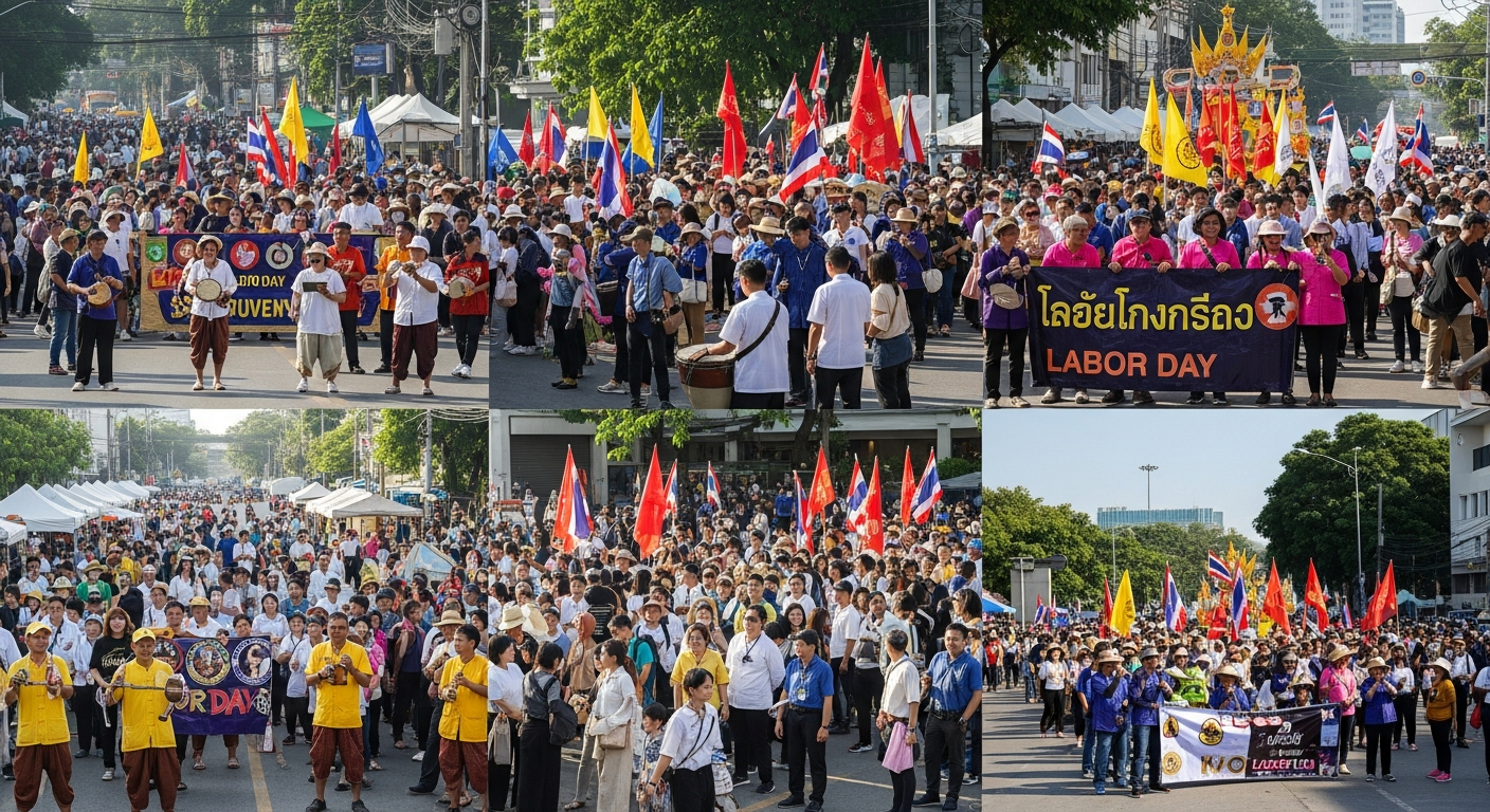 День Труда в Таиланде 1 мая 2569: Кто получит выходной?