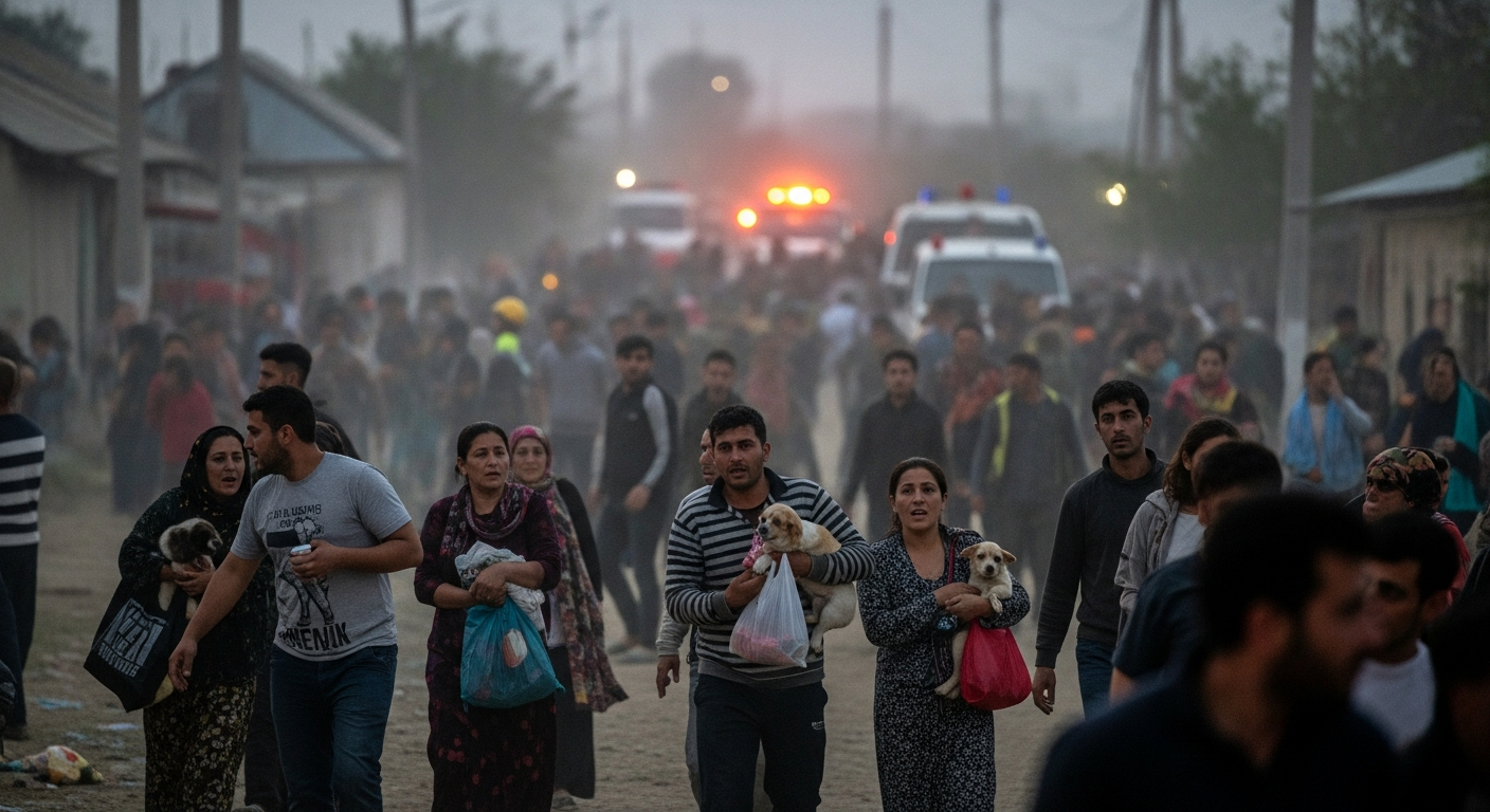 Жителей приграничной деревни в Таиланде эвакуировали после взрыва из Мьянмы