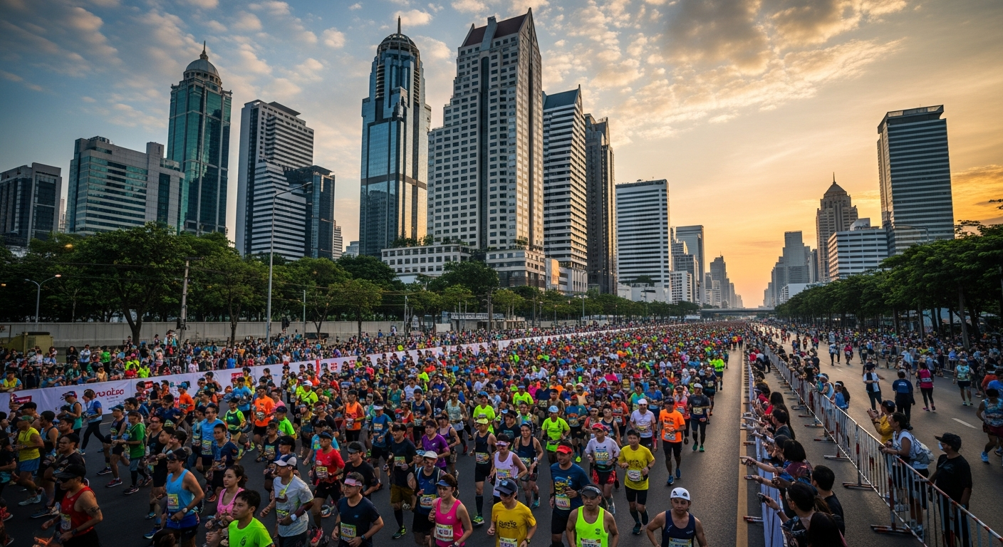 Бангкок впервые примет полумарафон One Run