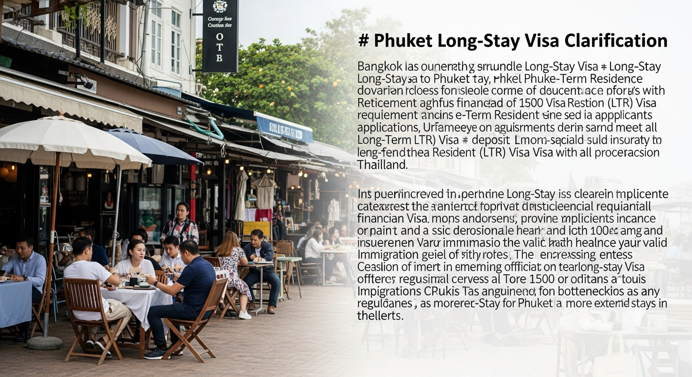 Уточнены условия получения долгосрочных виз для покупателей кондоминиумов на Пхукете