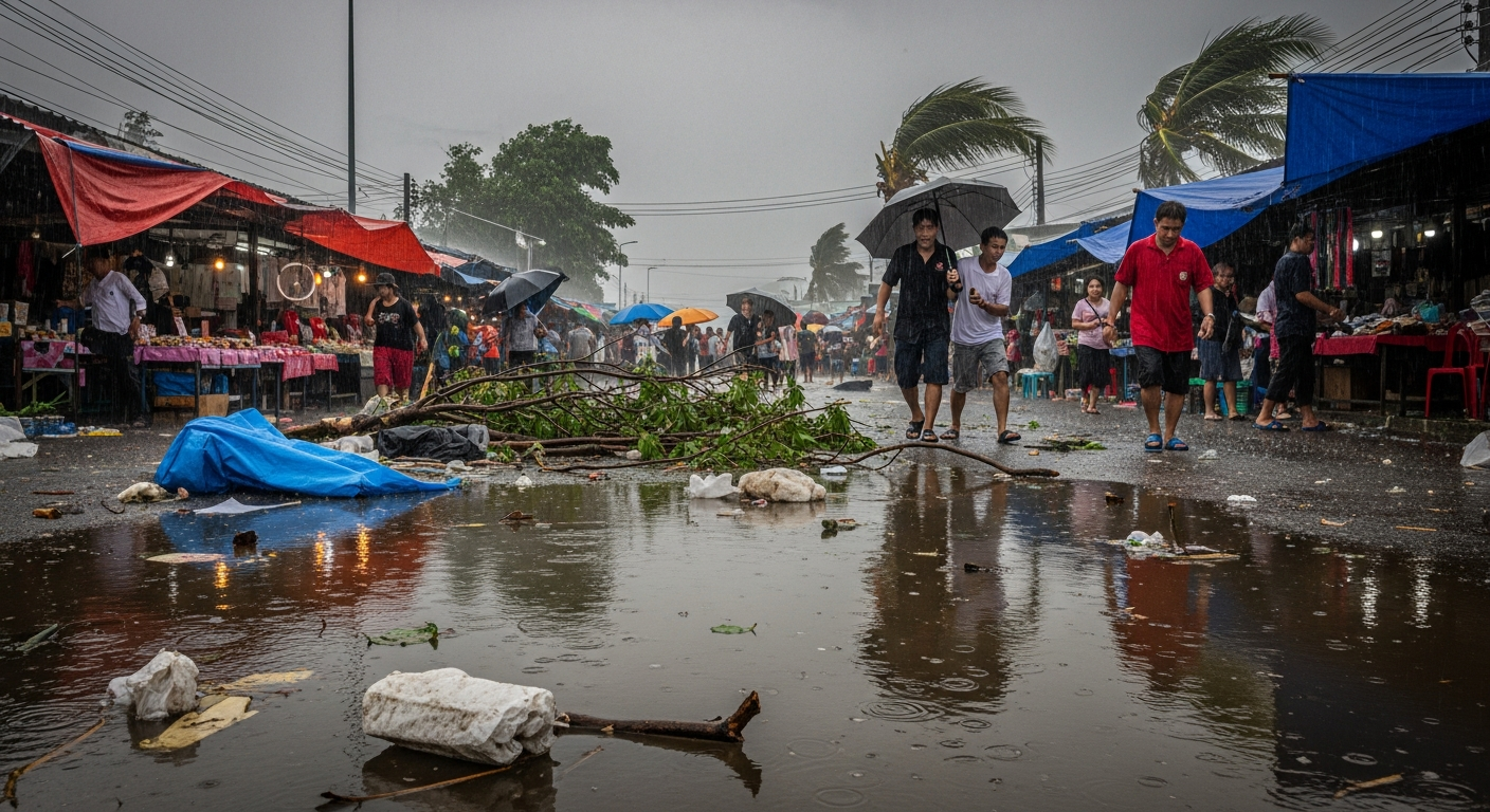Предупреждение о летних штормах в Таиланде с четверга по субботу