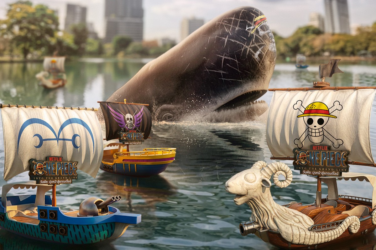 Netflix и TAT приглашают фанатов One Piece в Лумпини Парк