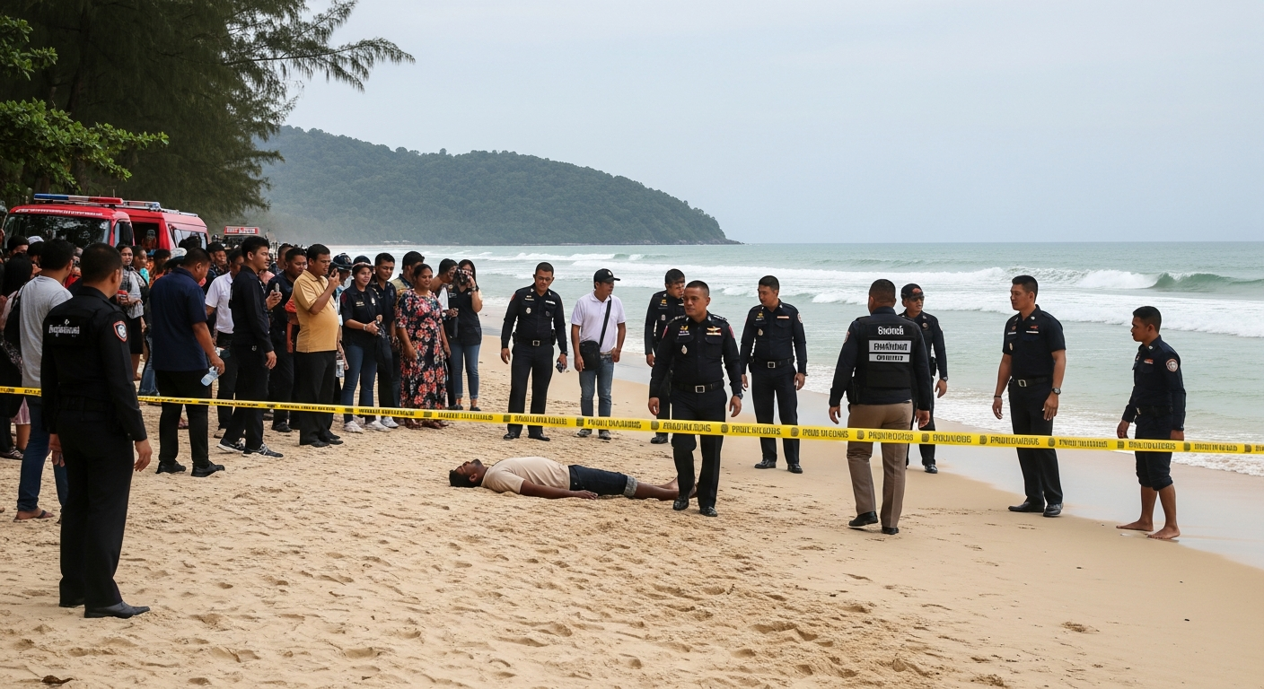 Индийский турист найден мертвым на пляже Калим на Пхукете