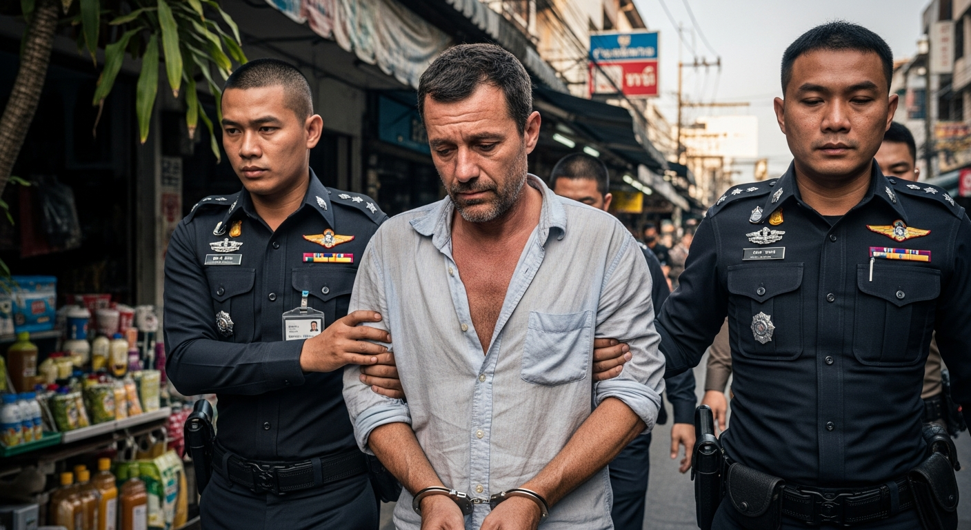 Во Франции разыскивался француз, арестован в Пхукете по красному уведомлению Интерпола