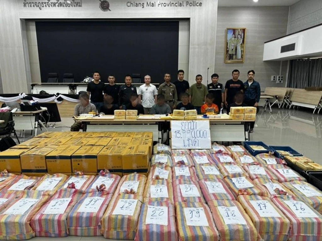 В Чиангмае изъяты 14 миллионов таблеток метамфетамина при рейде по складу