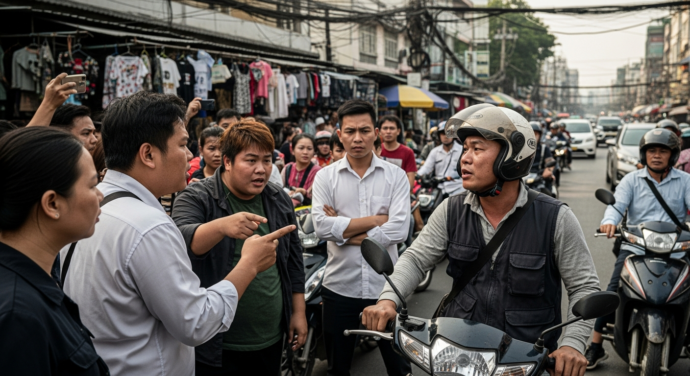 Водитель мототакси в Удонтхани раскритикован за унижение пассажира из-за веса