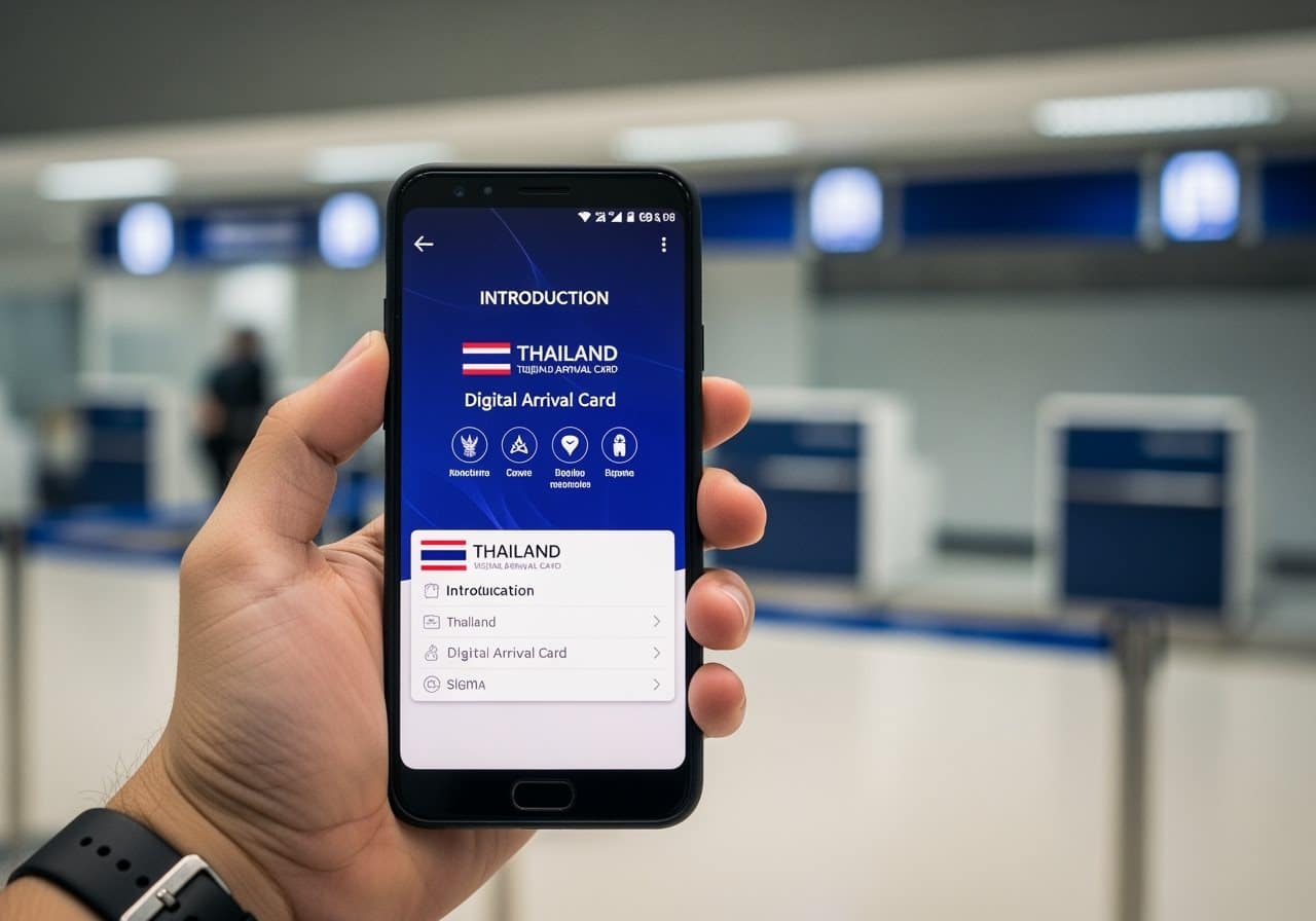 Цифровая карта прибытия в Таиланд: Руководство 2026