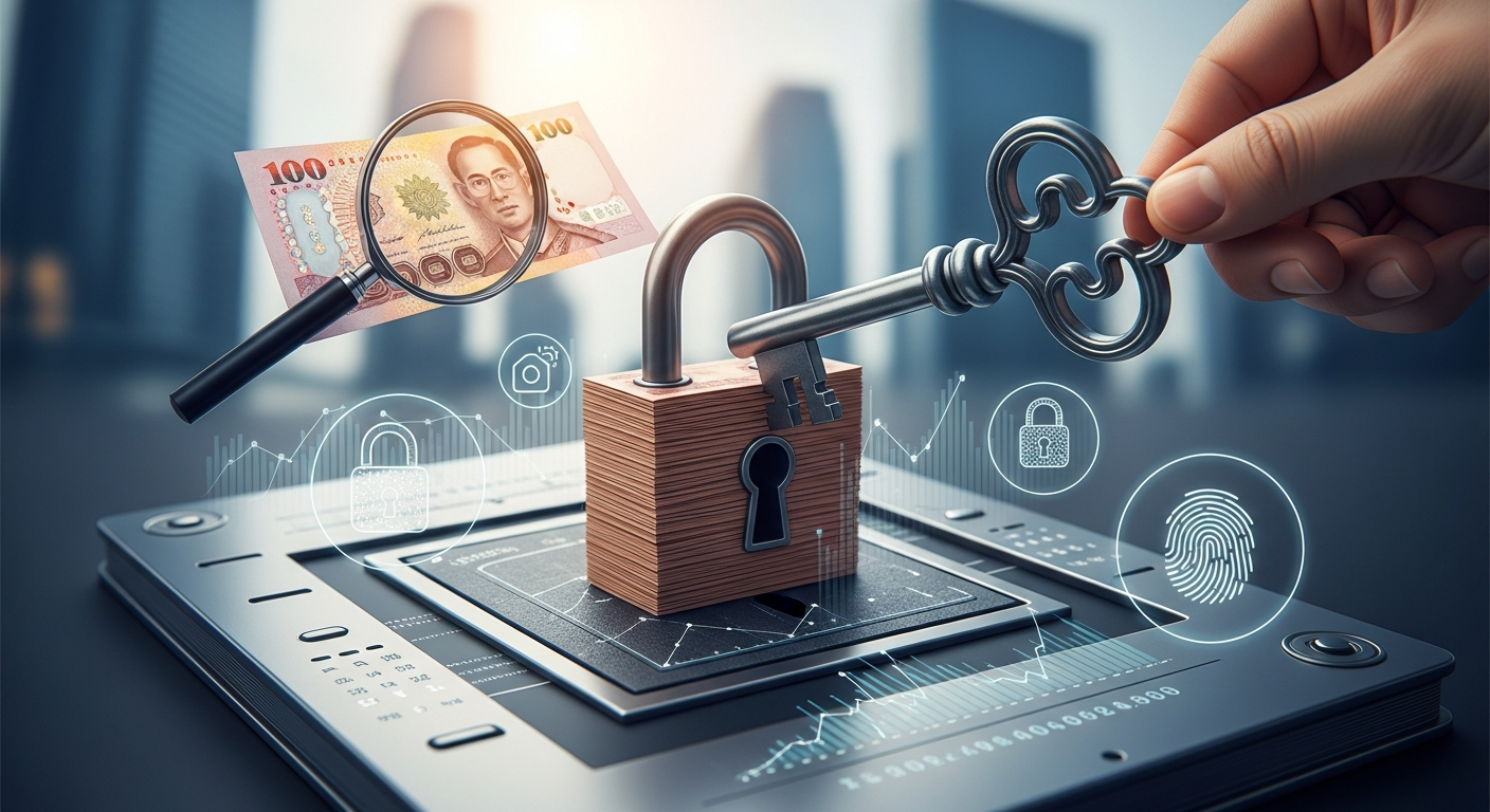 Ужесточение проверок при снятии наличных от 5 млн бат с 1 апреля