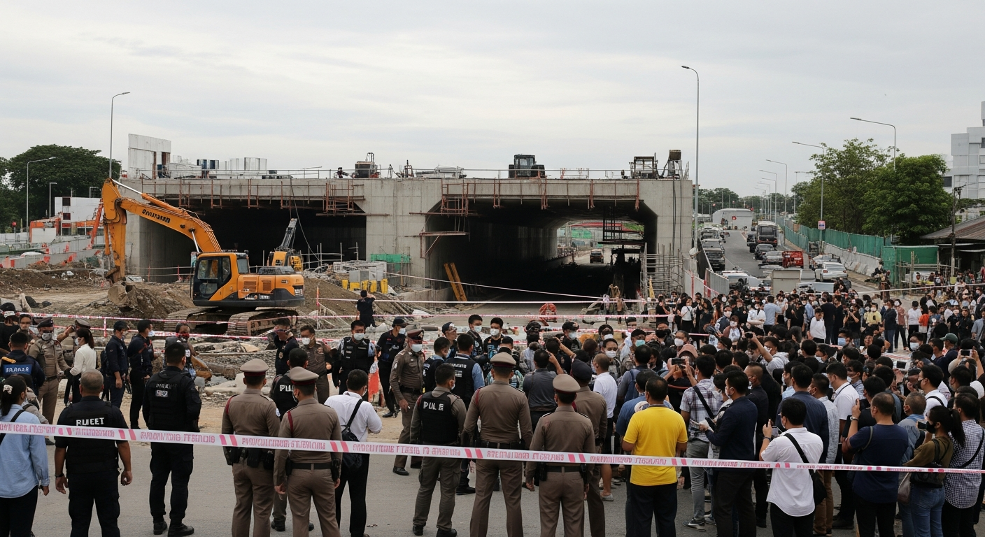 Расследование задержки проекта подходов к туннелям на Пхукете на 48 млн бат